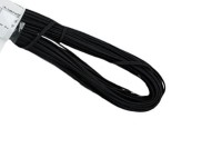 Сутаж, отделочный шнур 2,5 мм чёрный, Беларусь 20 м